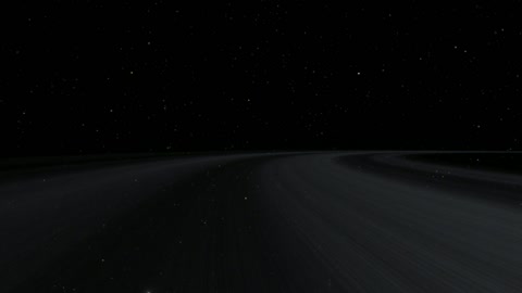 Ringed planet in starry space — Stillmotion