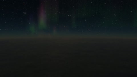 Starry night sky with aurora — Stillmotion