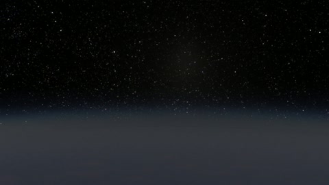 Starry outer space orbit view — Stillmotion