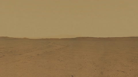 Desert plain with rover instruments — Stillmotion