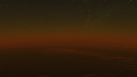Desert dunes under starry sky — Stillmotion