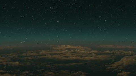 Starry night sky over mountains — Stillmotion