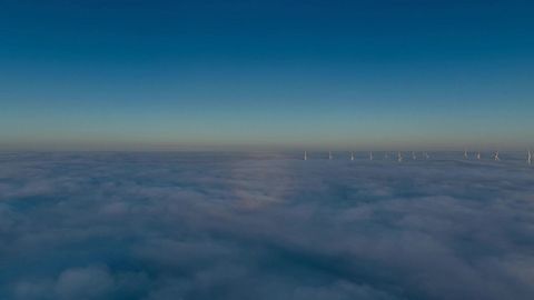 Ice shelf above clouds — Stillmotion