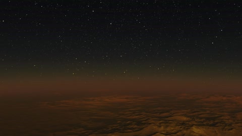Starry night sky over desert — Stillmotion
