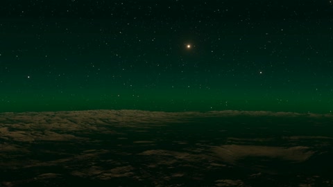 Starry night sky over horizon — Stillmotion