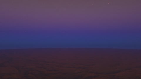 Volcanic lava field at dusk — Stillmotion