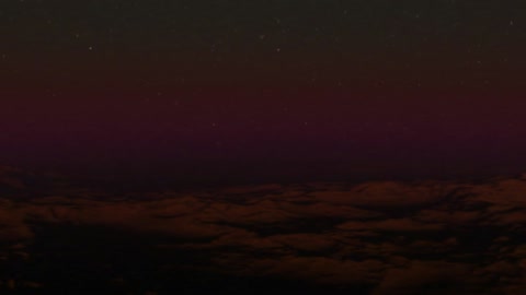 Volcanic landscape at horizon glow — Stillmotion