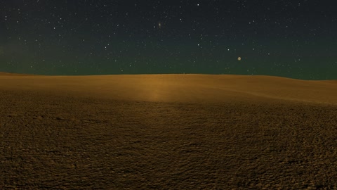 Starry wheat field at night — Stillmotion