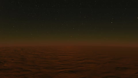 Red desert under starry sky — Stillmotion