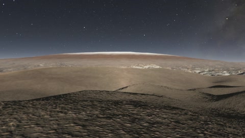Night desert dunes under stars — Stillmotion