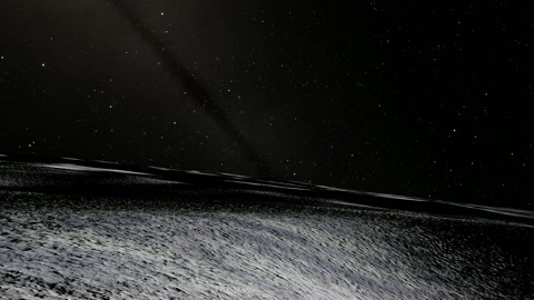 Rocky surface under starry night sky — Stillmotion