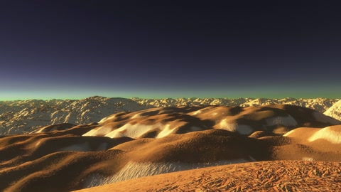 Desert sand dunes under dark sky — Stillmotion
