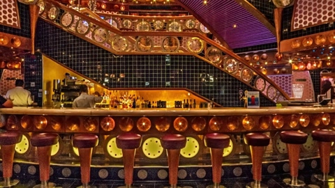 Night theatre lounge interior — Stillmotion