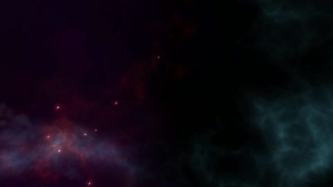 Colorful nebula with scattered stars — Stillmotion