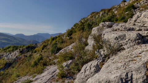 Rocky mountain valley view — Stillmotion