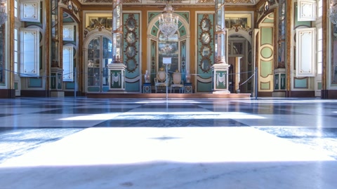 Ornate royal interior hall — Stillmotion