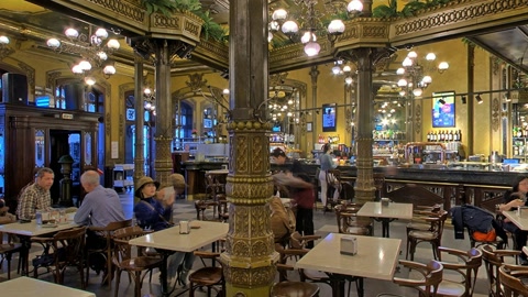 Ornate cafeteria dining room — Stillmotion