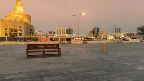 Open city promenade plaza — Stillmotion