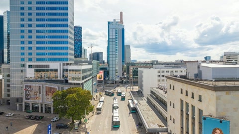 Construction works for the new tramline in Tallinn, Estonia — Stillmotion