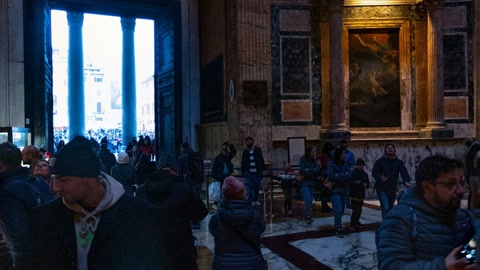Ornate domed throne room interior — Stillmotion