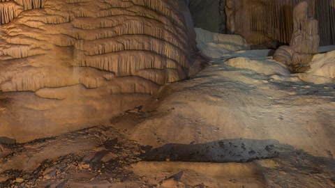 Underground grotto with turquoise water — Stillmotion