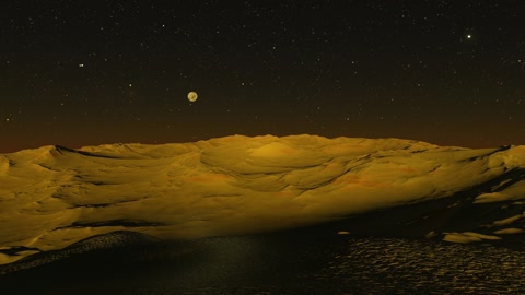 Starry desert dunes at night — Stillmotion