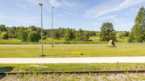 Abandoned railroad cars on tracks — Stillmotion