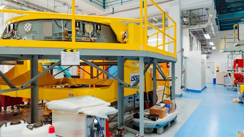 Rubin Observatory Equipment Hall 360 Panorama — Stillmotion