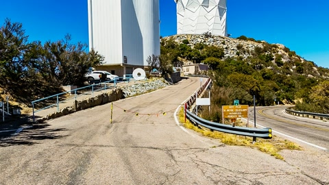 Nicholas U. Mayall 4-meter Telescope and UArizona Bok 2.3-meter Telescope 360 Panorama — Stillmotion