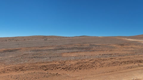Panorama of the road to Armazones — Stillmotion
