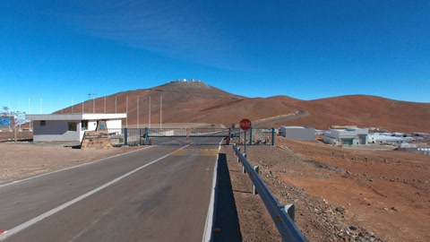 Panorama at the entrance of Paranal — Stillmotion