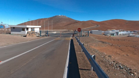 Panorama at the entrance of Paranal — Stillmotion