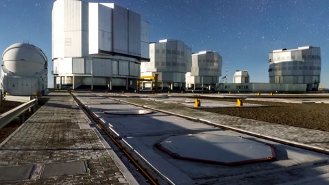 VLT at night — Stillmotion