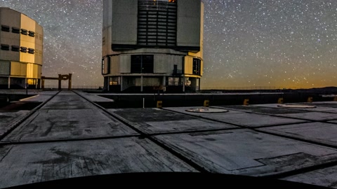 PARLA laser at the VLT — Stillmotion