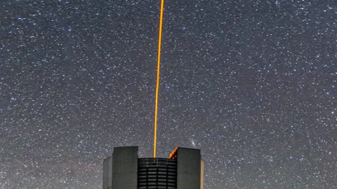 PARLA laser at the VLT — Stillmotion
