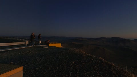 Panorama of VLT and control building — Stillmotion