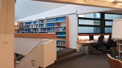 The library at ESO Headquarters — Stillmotion