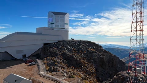 Outside Rubin Auxiliary Telescope (360-degree Panorama) — Stillmotion