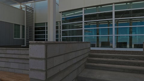 Panoramic view outside the OSF — Stillmotion