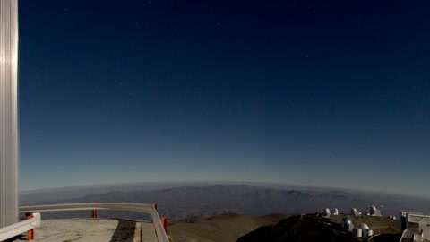 Moonlit panorama at La Silla — Stillmotion