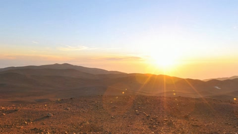 Sun, Moon and telescopes above the desert — Stillmotion