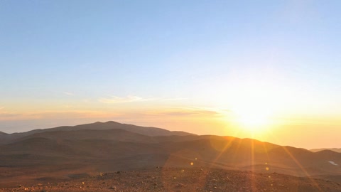 Sun, Moon and telescopes above the desert — Stillmotion