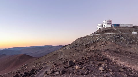 Antarctic air visits Paranal — Stillmotion