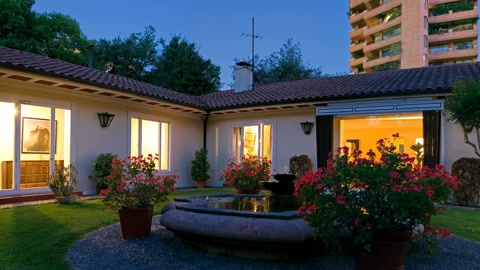 Santiago guesthouse panorama — Stillmotion