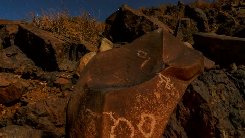 Petroglyphs and the galaxy — Stillmotion